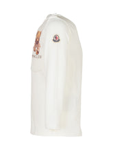 Moncler Kids White Bear T-Shirt - COLLEZIONE TEAM EC | $store$