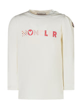 Moncler Kids White Heart Logo T-Shirt - COLLEZIONE TEAM EC | $store$