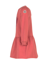 Moncler Kids Pink Dress with Heart Print - COLLEZIONE TEAM EC | $store$