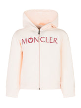 Moncler Kids Tuta Rosa con Cappuccio - Abbigliamento Bambini | $store$