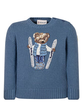 Moncler Kids Maglione con Orsetto Sciatore - Abbigliamento Bambini | $store$