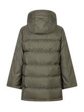 Moncler Kids Parka Verde con Cappuccio - Abbigliamento Bambini | $store$