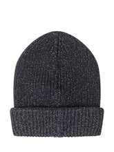 Moncler Kids Cappello Beanie Nero con Logo - Accessori Bambini | $store$