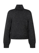 Giacca Nera Con Maniche In Maglia Moncler Enfant - Abbigliamento Bambini | $store$