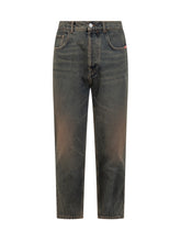 Jeans Straight Fit in Denim Vintage Amish - Abbigliamento Uomo | $store$
