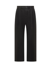 Amish Pantaloni Neri a Gamba Ampia - Abbigliamento Uomo | $store$