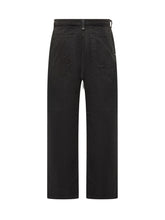 Amish Pantaloni Neri a Gamba Ampia - Abbigliamento Uomo | $store$