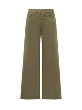 Lois Pantaloni A Gamba Larga Verde - Abbigliamento Donna | $store$