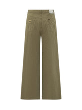 Lois Pantaloni A Gamba Larga Verde - Abbigliamento Donna | $store$