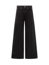 Lois Jeans Neri a Gamba Ampia - Abbigliamento Donna | $store$