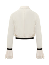 Elisabetta Franchi Camicia con Dettagli in Velluto - Abbigliamento Donna | $store$