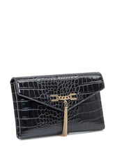 Elisabetta Franchi crocodile-effect clutch - COLLEZIONE TEAM EC | $store$