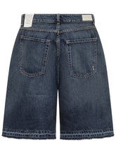 Icon Denim Shorts in Denim Scuro - Abbigliamento Donna | $store$