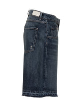 Icon Denim Shorts in Denim Scuro - Abbigliamento Donna | $store$