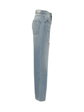 Icon Denim Wide-Leg Distressed Jeans - COLLEZIONE TEAM EC | $store$