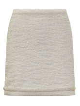 Genny Cream Sparkling Mini Skirt - COLLEZIONE TEAM EC | $store$