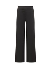Genny Black Wide-Leg Trousers - COLLEZIONE TEAM EC | $store$