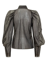 Genny Camicia Trasparente con Finiture Metallizzate - Abbigliamento Donna | $store$