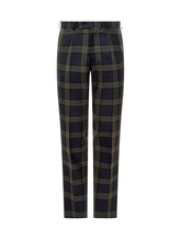 Gabriele Pasini Pantaloni Tartan Verde e Blu Uomo - Abbigliamento Uomo | $store$