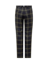 Gabriele Pasini Pantaloni Tartan Verde e Blu Uomo - Abbigliamento Uomo | $store$