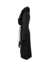 Michael Kors Cappotto Nero con Collo in Eco Pelliccia - Abbigliamento Donna | $store$