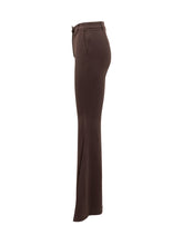 Pantalone Svasato Marrone Stretch di Michael Kors - Abbigliamento Donna | $store$