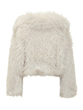 Michael Kors Cappotto Corto in Eco Pelliccia Bianco - Abbigliamento Donna | $store$