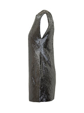 Michael Kors Abito Corto in Paillettes Argento - Abbigliamento Donna | $store$