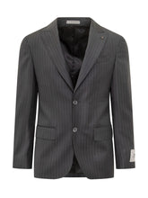 Corneliani Abito Gessato Grigio Due Pezzi - Abbigliamento Uomo | $store$