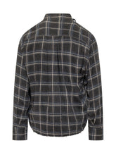 Isabel Marant Grey Check Shirt with High Neck - COLLEZIONE TEAM EC | $store$