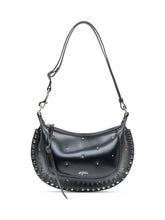 Isabel Marant Borsa Oskan Moon-GD in Pelle Nera - Borse A Spalla Donna | $store$