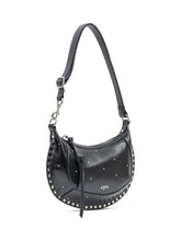 Isabel Marant Borsa Oskan Moon-GD in Pelle Nera - Borse A Spalla Donna | $store$