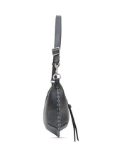 Isabel Marant Borsa Oskan Moon-GD in Pelle Vintage Nera - Borse A Spalla Donna | $store$