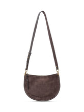 Isabel Marant Borsa Oskan Soft Zip in Suede Marrone - Borse A Spalla Donna | $store$