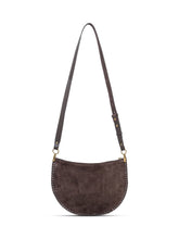 Isabel Marant Borsa Oskan Soft Zip in Suede Marrone - Borse A Spalla Donna | $store$
