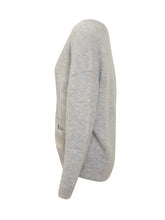 Isabel Marant Étoile Cardigan Grigio con Logo Ricamato - Abbigliamento Donna | $store$