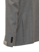 Corneliani Abito Monopetto in Cupro Grigio Uomo - Abbigliamento Uomo | $store$