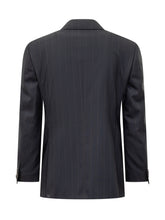 Abito Blu Gessato Corneliani - Abbigliamento Uomo | $store$