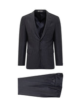 Abito Gessato Grigio Corneliani - Abbigliamento Uomo | $store$