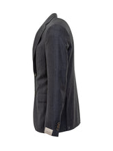 Abito Gessato Grigio Corneliani - Abbigliamento Uomo | $store$