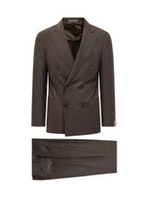 Corneliani Abito Doppiopetto Marrone Uomo - Abbigliamento Uomo | $store$