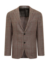 Blazer Principe di Galles Marrone Corneliani - Abbigliamento Uomo | $store$