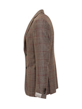 Blazer Principe di Galles Marrone Corneliani - Abbigliamento Uomo | $store$