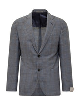 Blazer Principe di Galles Grigio Corneliani - Abbigliamento Uomo | $store$
