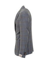 Blazer Principe di Galles Grigio Corneliani - Abbigliamento Uomo | $store$