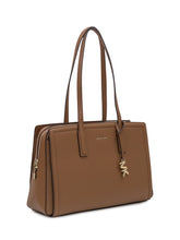 Michael Kors Borsa Shopping Media in Pelle Marrone - Borse A Spalla Donna | $store$