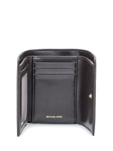 Michael Kors MD Trifold Wallet in Pelle Nera - Accessori Donna | $store$