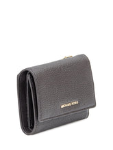 Michael Kors MD Trifold Wallet in Pelle Nera - Accessori Donna | $store$