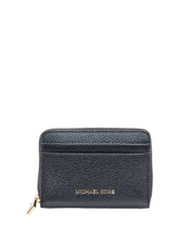 Michael Kors MD Zip Wallet in Pelle Nera - Accessori Donna | $store$