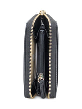 Michael Kors MD Zip Wallet in Pelle Nera - Accessori Donna | $store$